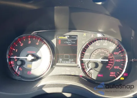 2016 Subaru Wrx from USA, damaged, VIN JF1VA1B66G9806334